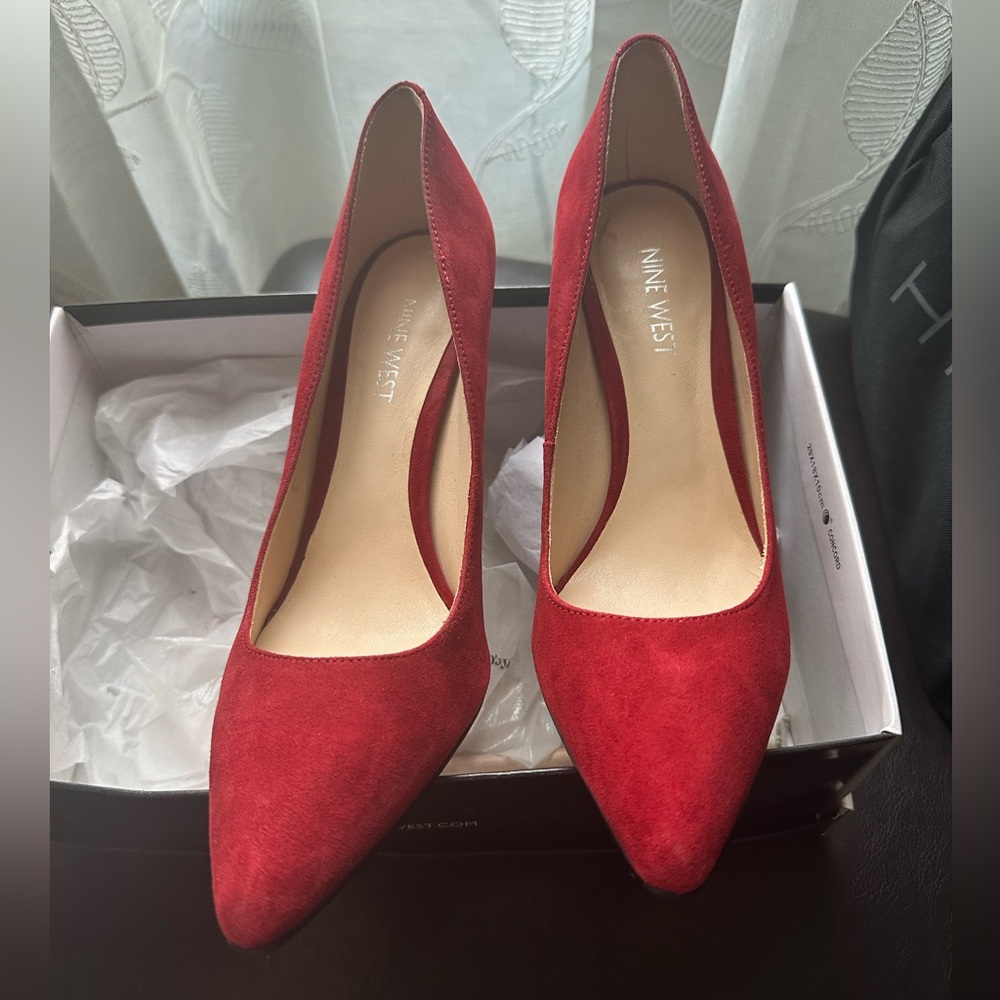 Nine West Red Heel